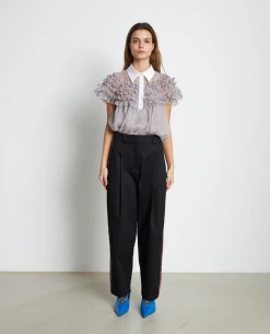 Stella Nova Jill Jo Black Trousers 7 Stella Nova Jill Jo Black Trousers -Fashion Clothing StellaNovaJillJoTrousers