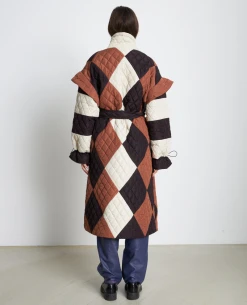 Stella Nova Mathine Quilted Coat -Fashion Clothing StellaNovaMathieCoat 2