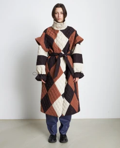 Stella Nova Mathine Quilted Coat -Fashion Clothing StellaNovaMathieCoat 4