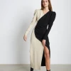 Stella Nova Odina Cream Black Dress -Fashion Clothing StellaNovaOdinaDress
