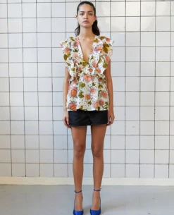 Stella Nova Rauna Light Flowers Blouse