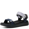 Woden Line Multi Navy Sandal -Fashion Clothing WodenLineMultiNavySandal1