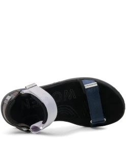 Woden Line Multi Navy Sandal 13 Woden Line Multi Navy Sandal -Fashion Clothing WodenLineMultiNavySandal4