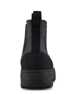 Woden Magda Black Rubber Track Boot -Fashion Clothing WodenMagdaRubberBootBlack 5