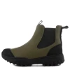 Woden Magda Olive Rubber Track Boot -Fashion Clothing WodenMagdaRubberBootOlive