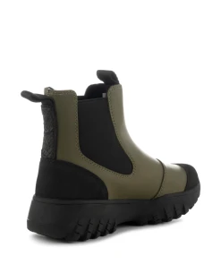 Woden Magda Olive Rubber Track Boot -Fashion Clothing WodenMagdaRubberBootOlive 3