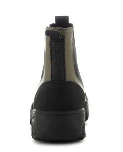 Woden Magda Olive Rubber Track Boot -Fashion Clothing WodenMagdaRubberBootOlive 5