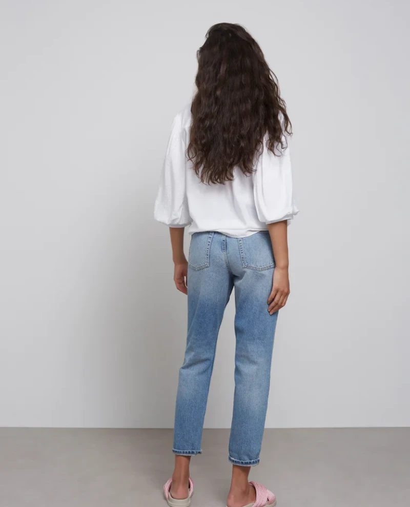 Yaya High Waist Straight Leg Blue Jeans 4 Yaya High Waist Straight Leg Blue Jeans - Image 2