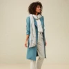 Yaya Hydro Blue Long Blazer -Fashion Clothing YayaHydroLongBlazer