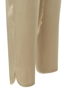 Yaya Safari Sand Satin Jogging Trousers -Fashion Clothing YayaSafariSandSatinJoggingTrousers 6