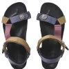 Beck Sondergaard Galia Silver Velcro Sandals -Fashion Clothing alia muylti