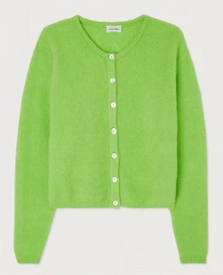 American Vintage Vitow Pistachio Green Cardigan