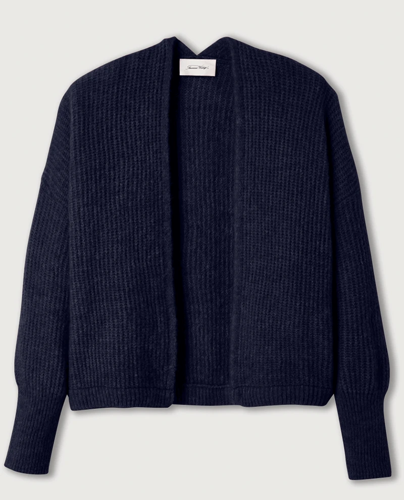 American Vintage East Navy Cardigan 6 American Vintage East Navy Cardigan - Image 4