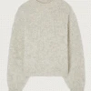 American Vintage East Powder Knit -Fashion Clothing american vintage east powder knit