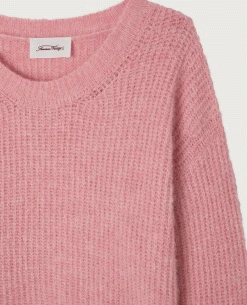 American Vintage East Orchid Pink Knit -Fashion Clothing american vintage pink east knit 2