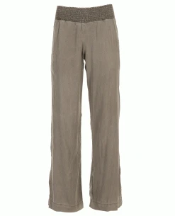 Bella Dahl Wide Leg Green Trousers