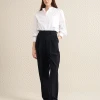 Bellerose Dominic America Grey Trousers -Fashion Clothing bellerose dominic grey trousers
