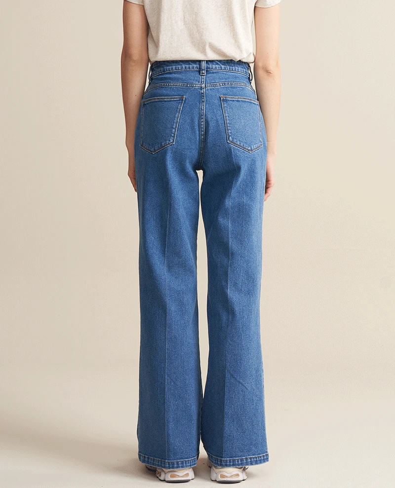 Bellerose Park Blue Stone Jeans 5 Bellerose Park Blue Stone Jeans - Image 3