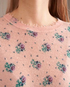 Bellerose Rybbe Rose Pink Knit -Fashion Clothing bellerose rybbe pink knit 2