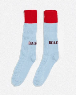 Bellerose Vocin Blue Fog Socks
