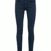 Yaya Carbon Satin Jeans -Fashion Clothing carbon jeans