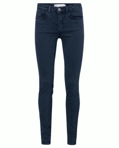 Yaya Carbon Satin Jeans
