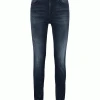 Yaya Dark Blue Denim Jeans -Fashion Clothing dakr blue jeans