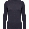 Part Two Efinas Navy Top -Fashion Clothing efinas navy