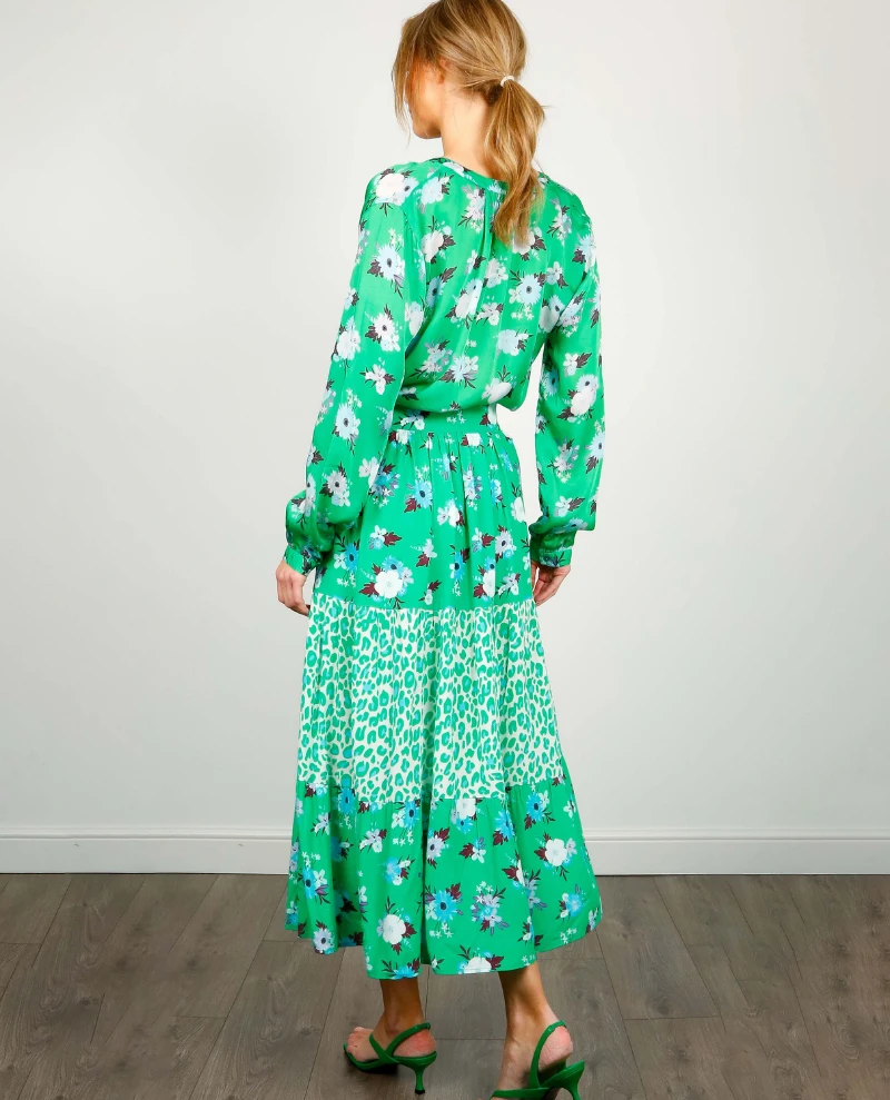 Primrose Park Erin Green Leo And Floral Skirt 7 Primrose Park Erin Green Leo And Floral Skirt - Image 5