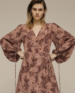 Lily And Lionel Fifi Pink Leopard Dress