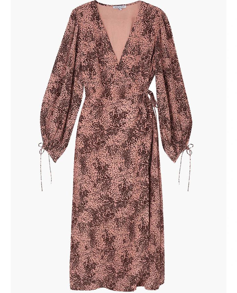 Lily And Lionel Fifi Pink Leopard Dress 5 Lily And Lionel Fifi Pink Leopard Dress - Image 3