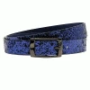 Nooki Hacienda Blue Glitter Belt -Fashion Clothing hacienda blue