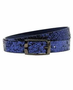 Nooki Hacienda Blue Glitter Belt