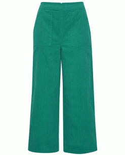 Ichi Cassia Cadmium Green Trousers