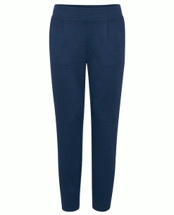 Ichi Kate Tailored Navy Trousers