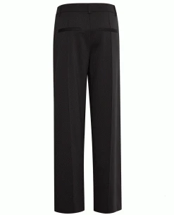 Ichi Kate Office Black Trousers -Fashion Clothing ichi kate office black trouser 2