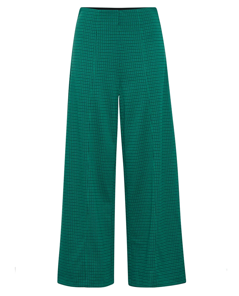 Ichi Kate Cameleon Cadmium Green Trousers 10 Ichi Kate Cameleon Cadmium Green Trousers - Image 8