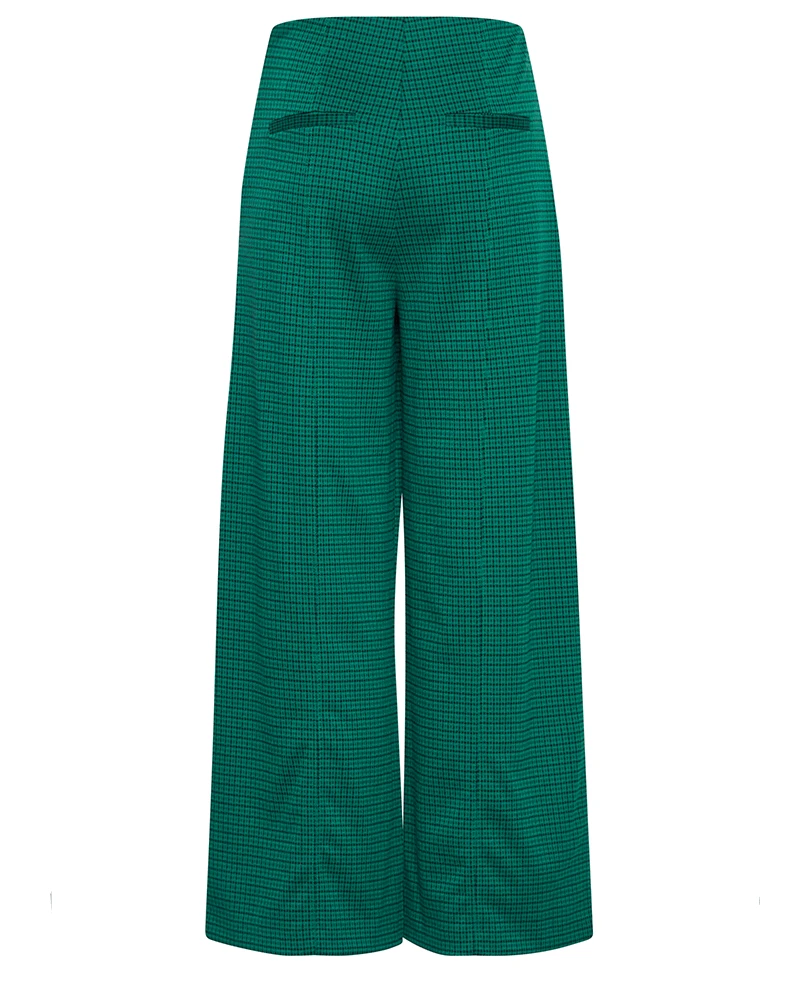 Ichi Kate Cameleon Cadmium Green Trousers 11 Ichi Kate Cameleon Cadmium Green Trousers - Image 9