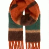 Ichi Tami Rooibos Scarf -Fashion Clothing ichi olly spice scarf3