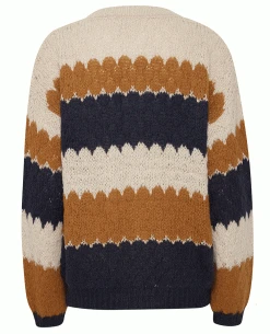 Ichi Osana Navy Cardigan -Fashion Clothing ichi osana cardigan 2