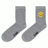 Jumper1234 Smiley Grey Socks -Fashion Clothing jumper grey socks