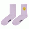 Jumper1234 Smiley Lilac Socks -Fashion Clothing jumper lilac socks