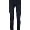 Yaya Blue Black High Waist Jeans