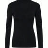 Ichi Mafa Black Rollneck Knit 1 Ichi Mafa Black Rollneck Knit -Fashion Clothing mafa black