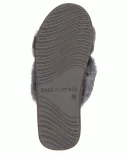 EMU Australia EMU Mayberry Charcoal Slippers 11 EMU Australia EMU Mayberry Charcoal Slippers -Fashion Clothing may11