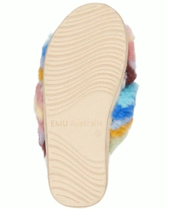 EMU Australia EMU Mayberry Rainbow Slippers -Fashion Clothing mayberry rainbow1