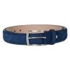 Fioriblu Papavero Belt Navy -Fashion Clothing navy blue belt
