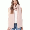 360 Cashmere Wrap Nougat Scarf -Fashion Clothing nougat wrap