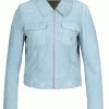Oakwood Shake Blue Jacket -Fashion Clothing oakwood shake