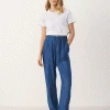 Part Two Beth Blue Denim Trousers -Fashion Clothing part tw bendine trousers